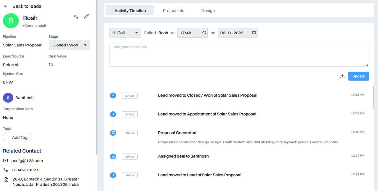 Activity Timeline: Tracking Progress for Success