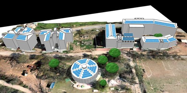 Case Study: Solar Potential estimation at IIT Mandi