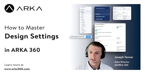 How to Master Design Settings in ARKA 360?