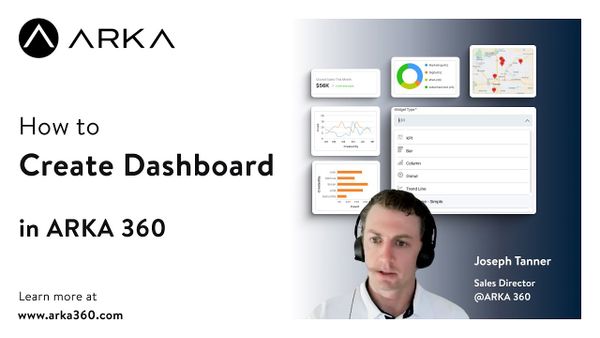 How to Create Dashboards in ARKA 360?