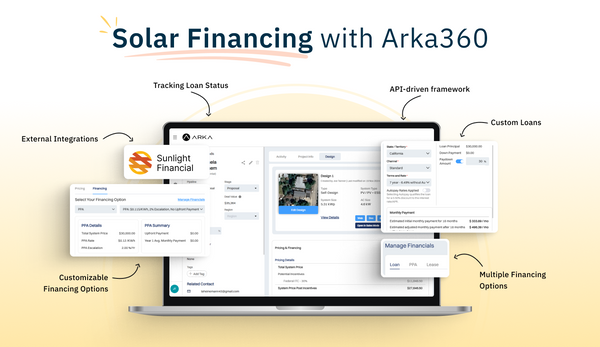 Understanding Solar Financing with ARKA 360